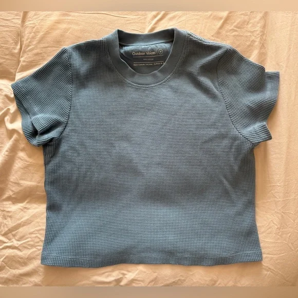 Outdoor Voices Waffle Baby Tee - Picture 2 of 4